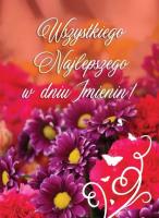 Opakowanie Karnet B6 Imieniny