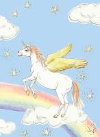 Opakowanie Karnet B6 Koń tęcza