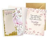 Opakowanie Karnet B6 konfetti Uniwersalny flaming