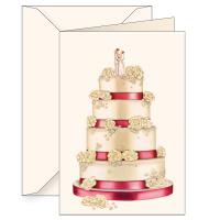 Opakowanie Karnet B6 koperta 5823 Ślub tort Para Młoda