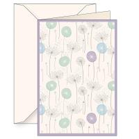 Opakowanie Karnet B6 + koperta 5866 Dmuchawce