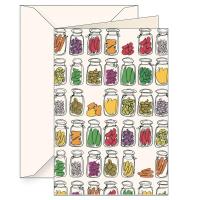 Opakowanie Karnet B6 + koperta 5890 Słoiki