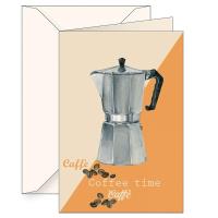 Opakowanie Karnet B6 + koperta 5996 Kawiarka