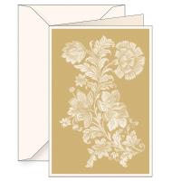 Opakowanie Karnet B6 + koperta 6132 Żółte goździki