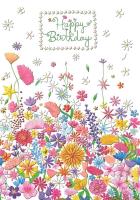 Opakowanie Karnet B6 + koperta MO5385X1-3 Kolorowe kwiatki