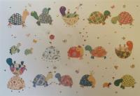 Opakowanie Karnet B6 + koperta MO6315 Żółwiki