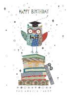 Opakowanie Karnet B6 + koperta MO6358X1-3 Sowa książki