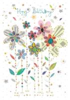 Opakowanie Karnet B6 + koperta MO7341X1 Kolorowe kwiatki