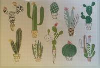 Opakowanie Karnet B6 + koperta MO7475 Kaktusy