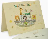 Opakowanie Karnet B6 + koperta Narodziny łódka