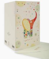 Opakowanie Karnet B6 + koperta Słoń