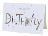 Opakowanie Karnet B6 + koperta Urodziny napis