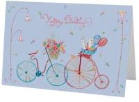 Opakowanie Karnet B6 + koperta Urodziny Rowery