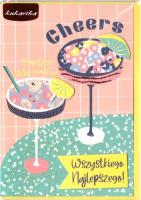 Opakowanie Karnet B6 Najlepsze życzenia drink