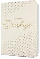 Opakowanie Karnet B6 Podziękowania