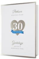 Opakowanie Karnet B6 Rocznica ślubu Perłowa HM200-2529