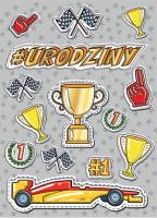 Karnet B6 Urodziny 1. Wydawca: Henry. SmakLiter.pl Opakowanie Karnet B6 Urodziny 1