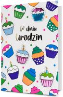 Opakowanie Karnet B6 Urodziny