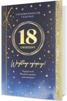 Opakowanie Karnet B6 Urodziny 18