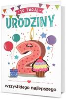 Opakowanie Karnet B6 Urodziny 2 HM200-2600