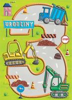 Karnet B6 Urodziny 3 - Budowa. Wydawca: Henry. SmakLiter.pl Opakowanie Karnet B6 Urodziny 3 - Budowa