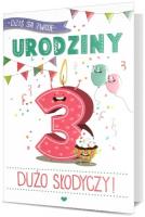 Opakowanie Karnet B6 Urodziny 3 HM200-2601