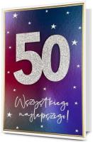 Opakowanie Karnet B6 Urodziny 50