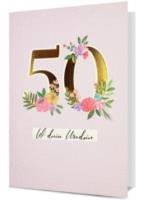 Karnet B6 Urodziny 50. Wydawca: PAN DRAGON. SmakLiter.pl Opakowanie Karnet B6 Urodziny 50