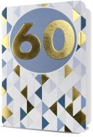 Opakowanie Karnet B6 Urodziny 60