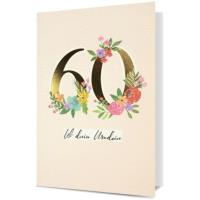 Karnet B6 Urodziny 60. Wydawca: PAN DRAGON. SmakLiter.pl Opakowanie Karnet B6 Urodziny 60