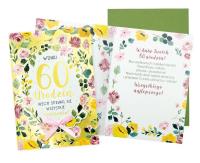 Opakowanie Karnet B6 Urodziny 60 (kwiaty)