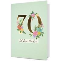 Karnet B6 Urodziny 70. Wydawca: PAN DRAGON. SmakLiter.pl Opakowanie Karnet B6 Urodziny 70