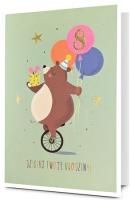 Opakowanie Karnet B6 Urodziny 8