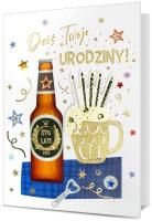 Opakowanie Karnet B6 Urodziny