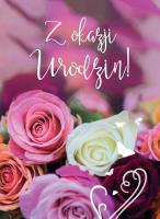 Opakowanie Karnet B6 Urodziny