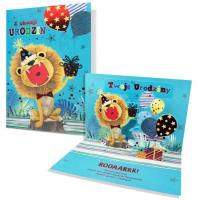 Opakowanie Karnet B6 Urodziny