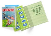 Opakowanie Karnet B6 Urodziny dziecięce (wymienne cyfry)