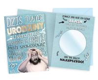 Opakowanie Karnet B6 Urodziny męskie lusterko