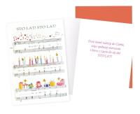 Opakowanie Karnet B6 Urodziny (nuty)