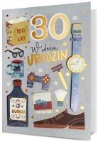 Opakowanie Karnet B6 Urodziny (wymienne cyfry)