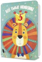 Opakowanie Karnet B6 Urodziny (wymienne cyfry)