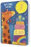 Opakowanie Karnet B6 Urodziny (wymienne cyfry)