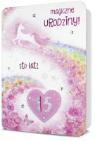 Opakowanie Karnet B6 Urodziny (wymienne cyfry)