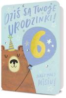 Opakowanie Karnet B6 Urodziny (wymienne cyfry)