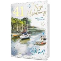 Opakowanie Karnet B6 Urodziny (wymienne cyfry)