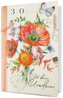 Opakowanie Karnet B6 Urodziny (wymienne cyfry)