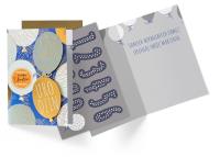 Opakowanie Karnet B6 Urodziny (wymienne cyfry)