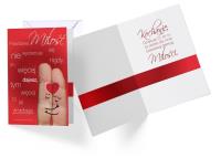 Opakowanie Karnet B6 Walentynki