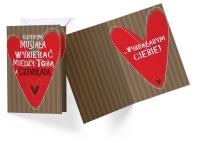 Opakowanie Karnet B6 Walentynki