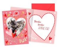 Opakowanie Karnet B6 Walentynki